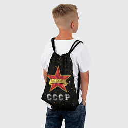 Рюкзак-мешок СССР Краска, цвет: 3D-принт — фото 2