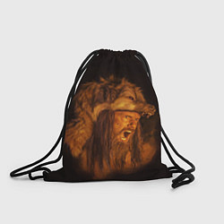 Рюкзак-мешок Амлет в волке, цвет: 3D-принт