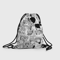 Рюкзак-мешок Обещанный Неверленд pattern, цвет: 3D-принт