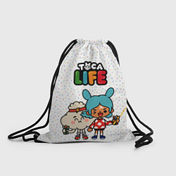 Рюкзак-мешок Toca Life Art, цвет: 3D-принт