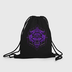 Рюкзак-мешок Демон Тигр, цвет: 3D-принт