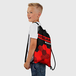 Рюкзак-мешок НИССАН Racing Графика, цвет: 3D-принт — фото 2