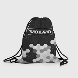 Рюкзак-мешок VOLVO - Соты, цвет: 3D-принт