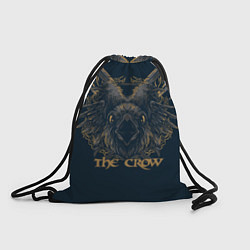 Рюкзак-мешок ВоронThe crow, цвет: 3D-принт
