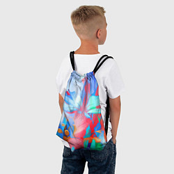 Рюкзак-мешок Fashion floral pattern, цвет: 3D-принт — фото 2