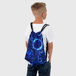 Рюкзак-мешок Пузыри воздуха в воде Pattern, цвет: 3D-принт — фото 2