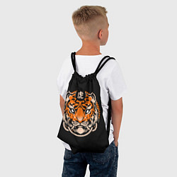 Рюкзак-мешок Символ тигра, цвет: 3D-принт — фото 2