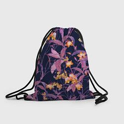 Рюкзак-мешок Цветы Колокольчики, цвет: 3D-принт