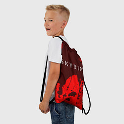 Рюкзак-мешок СКАЙРИМ Краска, цвет: 3D-принт — фото 2