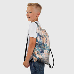 Рюкзак-мешок Цветы Воздушный Букет, цвет: 3D-принт — фото 2