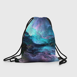 Рюкзак-мешок Разноцветные тучи, цвет: 3D-принт