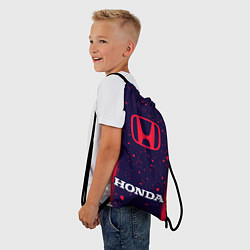 Рюкзак-мешок HONDA DREAMS Линии, цвет: 3D-принт — фото 2