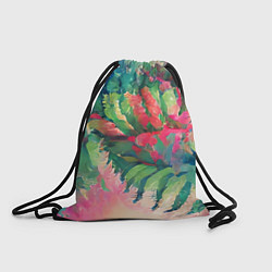 Рюкзак-мешок Тропический микс, цвет: 3D-принт