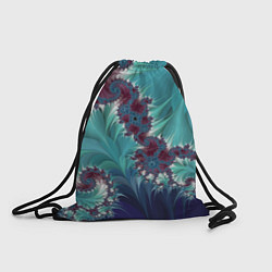 Рюкзак-мешок Фрактальный растительный паттерн Fractal Plant Pat, цвет: 3D-принт