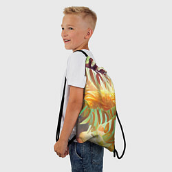 Рюкзак-мешок Fern leaves, цвет: 3D-принт — фото 2