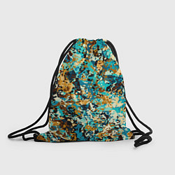 Рюкзак-мешок РАЗНОЦВЕТНАЯ ПАЛИТРА, цвет: 3D-принт