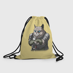 Рюкзак-мешок Сер Рыцарь Грумпи Кот, цвет: 3D-принт