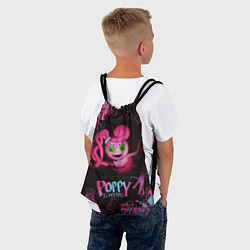 Рюкзак-мешок Mommy Poppy Playtime, цвет: 3D-принт — фото 2