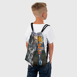 Рюкзак-мешок IN COLD wolf with logo, цвет: 3D-принт — фото 2