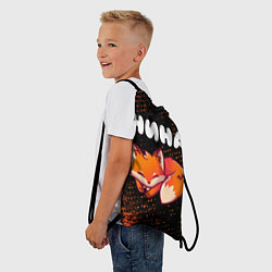 Рюкзак-мешок Нина - ЛИСИЧКА - Арт, цвет: 3D-принт — фото 2