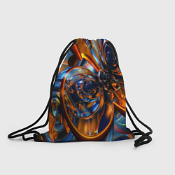 Рюкзак-мешок Объёмная футуристическая композиция Абстракция Vol, цвет: 3D-принт