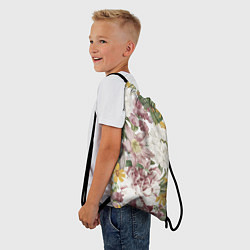Рюкзак-мешок Цветы Летний Свадебный Букет, цвет: 3D-принт — фото 2