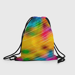 Рюкзак-мешок RAINBOW POLYCHROME, цвет: 3D-принт