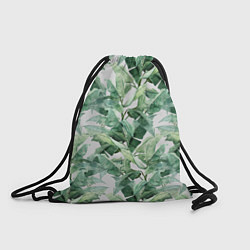Рюкзак-мешок Банановые Листья В Джунглях, цвет: 3D-принт