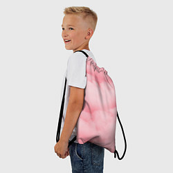Рюкзак-мешок Розовые небеса, цвет: 3D-принт — фото 2