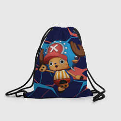 Рюкзак-мешок Тони Чеппер - олень из One Piece, цвет: 3D-принт