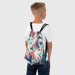 Рюкзак-мешок Пальмы Паттерн, цвет: 3D-принт — фото 2