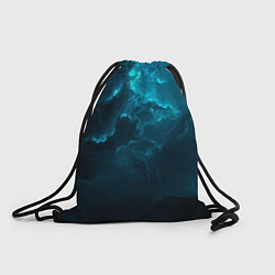 Рюкзак-мешок Облака и звезды, цвет: 3D-принт