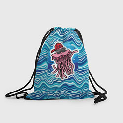 Рюкзак-мешок Милый осьминог, цвет: 3D-принт