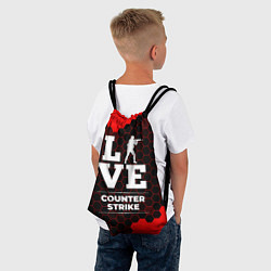 Рюкзак-мешок Counter Strike Love Классика, цвет: 3D-принт — фото 2