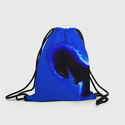 Рюкзак-мешок Жуткий Хагги Вагги - Poppy Playtime, цвет: 3D-принт