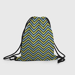 Рюкзак-мешок Ретро Зигзаг, цвет: 3D-принт