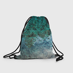 Рюкзак-мешок Морской берег, цвет: 3D-принт