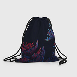 Рюкзак-мешок Шипастый Коралловый Риф, цвет: 3D-принт