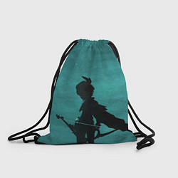 Рюкзак-мешок Венти Genshin Impact, цвет: 3D-принт