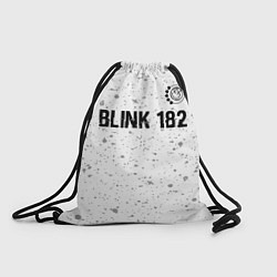 Рюкзак-мешок Blink 182 Glitch на светлом фоне, цвет: 3D-принт