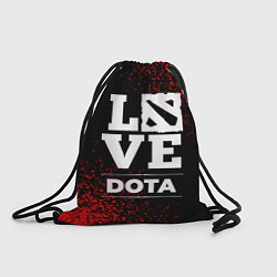Рюкзак-мешок Dota Love Классика, цвет: 3D-принт