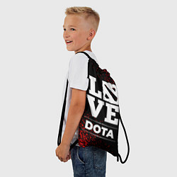 Рюкзак-мешок Dota Love Классика, цвет: 3D-принт — фото 2