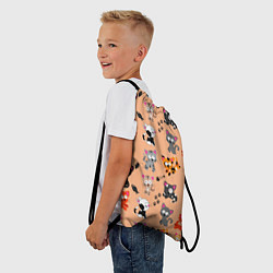 Рюкзак-мешок NAUGHTY KITTENS, цвет: 3D-принт — фото 2