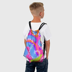 Рюкзак-мешок Барби и Кен паттерн костюм, цвет: 3D-принт — фото 2