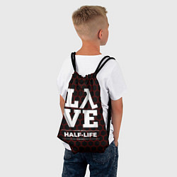 Рюкзак-мешок Half-Life Love Классика, цвет: 3D-принт — фото 2