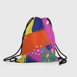Рюкзак-мешок Красочная летняя картинка Fashion trend, цвет: 3D-принт