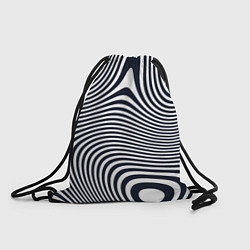 Рюкзак-мешок Гипнотические волны, цвет: 3D-принт
