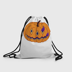Рюкзак-мешок Тыква-голова всадника, Джека, PixelArt, цвет: 3D-принт
