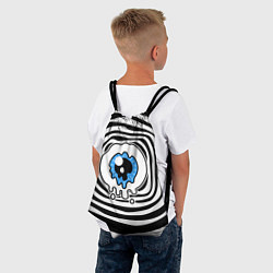 Рюкзак-мешок Глаз-психоделика, цвет: 3D-принт — фото 2
