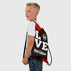 Рюкзак-мешок Skyrim Love Классика, цвет: 3D-принт — фото 2